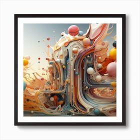 Abstract Painting Art Print