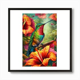 Hummingbird Art Print