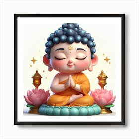 Light of Asia, Lord buddha Poster