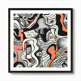 Abstract Pattern 2 Art Print