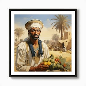 Egyptian Man Poster