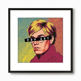 Pop Art,Andy Warhol Style Art Print