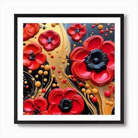 Poppies 2 Art Print