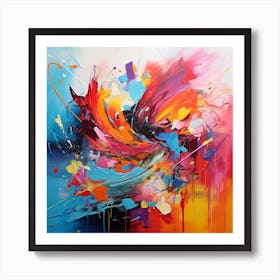 Abstract Painting 21 Art Print