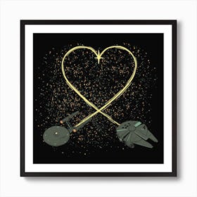 Wars Love Art Print