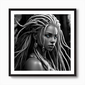 Dreadlocks Art Print