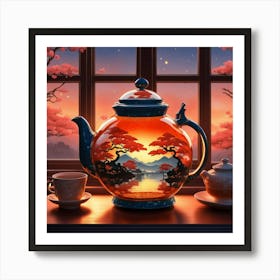 Tea Pot Art Print