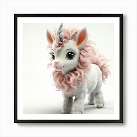 Cute Unicorn 865 Art Print