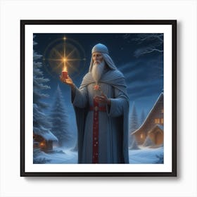 Santa Claus Art Print