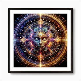 Psychedelic Art 16 Art Print