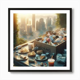 Recycling - Cityscape Art Print