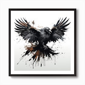 Raven Art Print