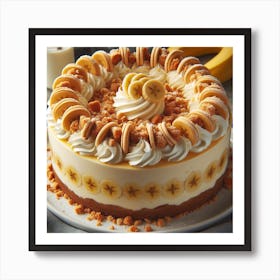 Banana Cake 1 Art Print