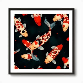 Koi Fish 88 Art Print