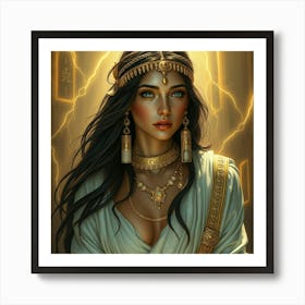 Egyptian Goddess 68 Art Print