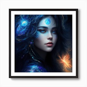 Ethereal Beauty Art Print