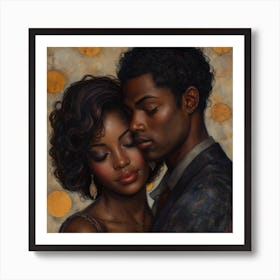 Echantedeasel 93450 African American Black Love Stylize 970 247cd5a1 5c2e 40e7 A068 7995997f0cbe Art Print