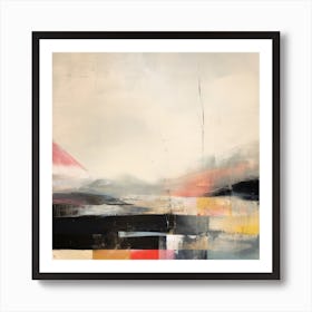 The Melody And Vibes Contemporary Landscape 5 Art Print