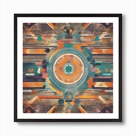 Abstract Circle Art Print