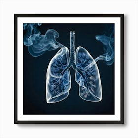 Lungs Stock Videos & Royalty-Free Footage 8 Art Print