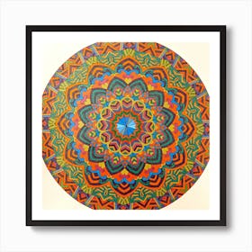 Mandala Design Art Print