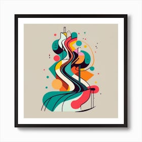 Abstract Illustration 1 Art Print