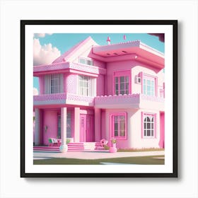 Barbie Dream House (163) Art Print