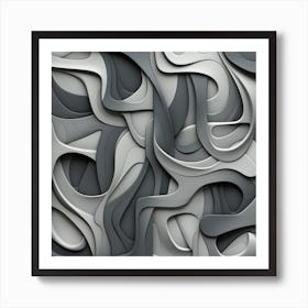 Abstract Abstract Wall Art 1 Art Print