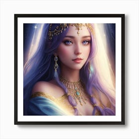 Genie of Wishes and Dreams Art Print