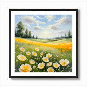 Poppy Field Art Print