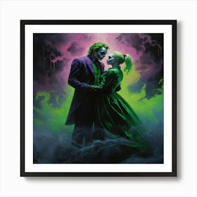 Joker And Joker Art Print