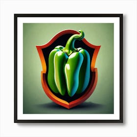 Green Pepper 11 Art Print