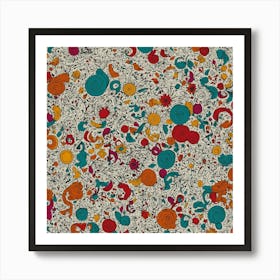 Splatters Art Print