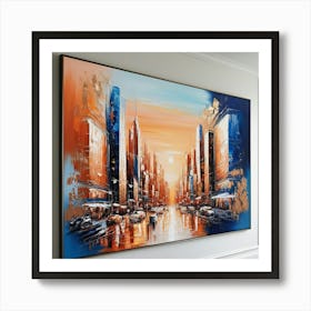 New York City Skyline 1 Art Print