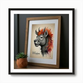 Wild Boar Art Print