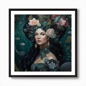 Mermaid 9 Art Print