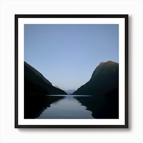 SILENCE Doubtful Sound, New Zealand Photography Art Print