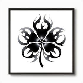 Shamrock Tattoo Art Print