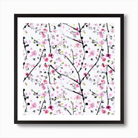 Cherry Blossoms Art Print