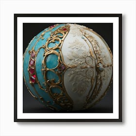 Ornamental Ball Art Print