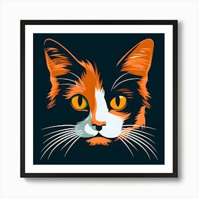 Whiskers Of Wisdom Unleash Your Inner Feline Art Print