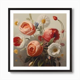 Flowers In A Vase Art Print