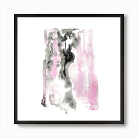 Contemporary Ink Abstract Art 4 Art Print