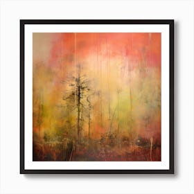 Tree In The Forest Art Print