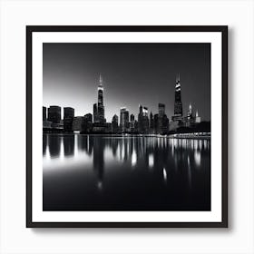 Chicago Skyline Art Print