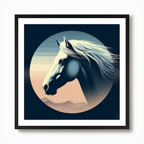 Horse Head 1 Art Print