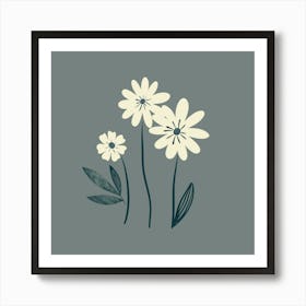 Daisies Art Print