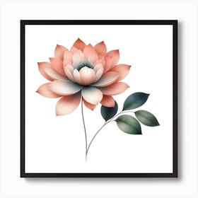 Lotus Flower 11 Art Print