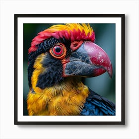 Colorful Parrot 36 Art Print