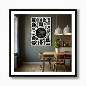 Kitchen Print Art Print